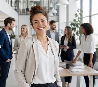 The partner network model woman